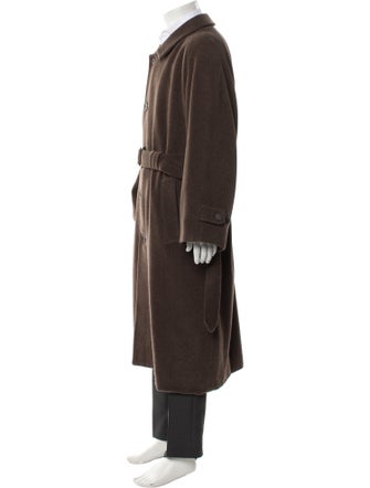 Giorgio Armani Virgin Wool Trench Coat
