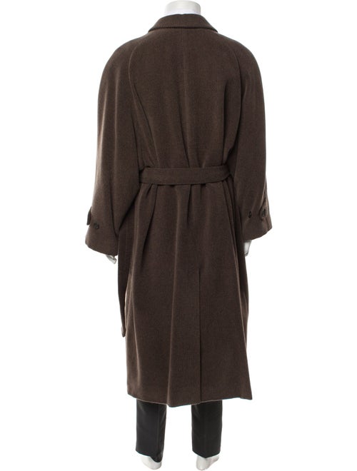 Giorgio Armani Virgin Wool Trench Coat