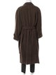 Giorgio Armani Virgin Wool Trench Coat