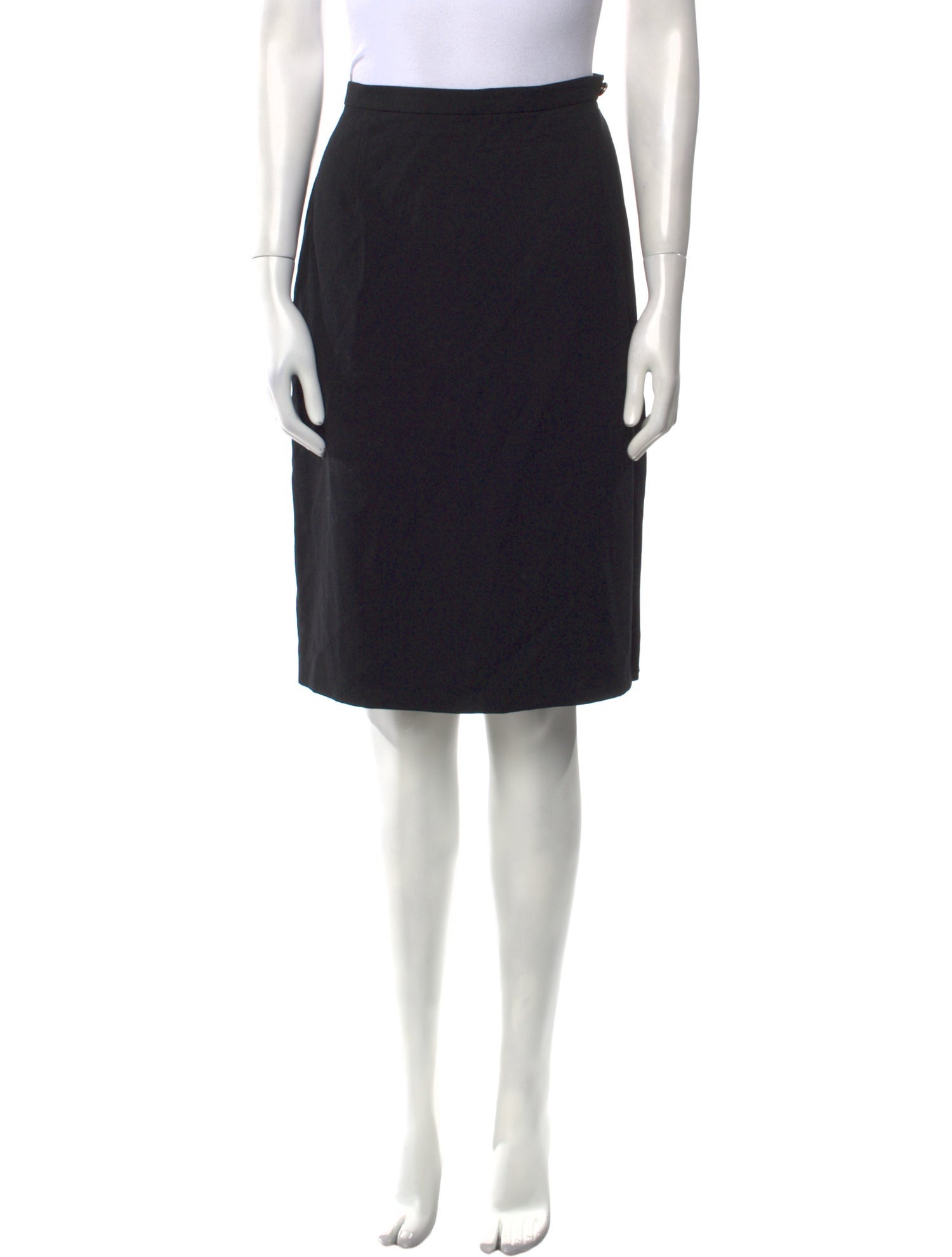 Giorgio Armani Wool Knee-Length Skirt