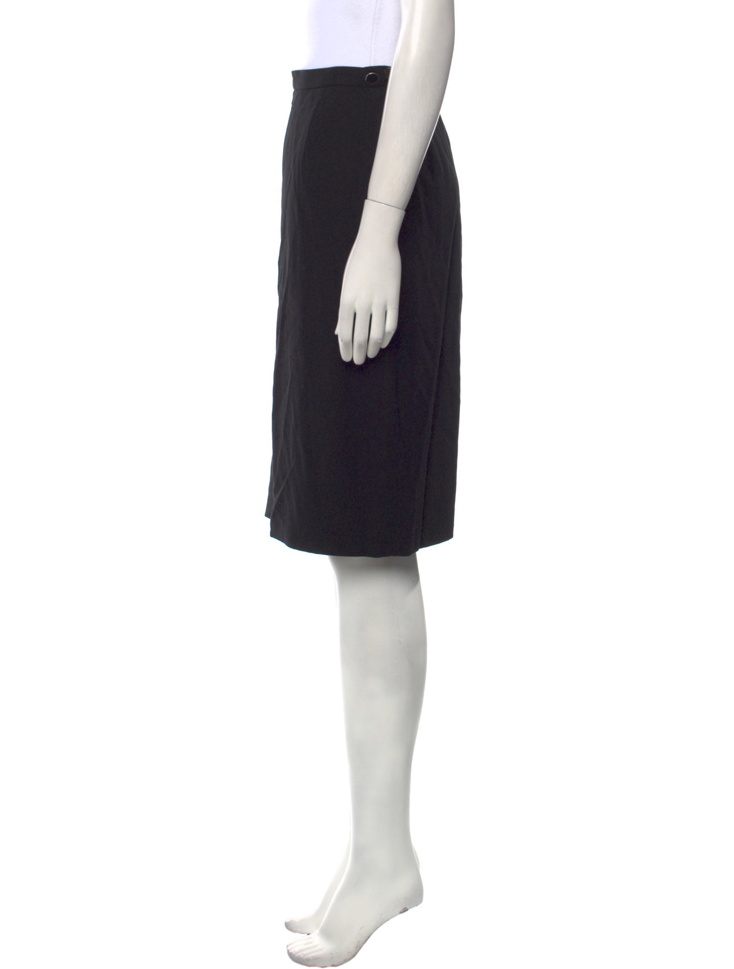 Giorgio Armani Wool Knee-Length Skirt