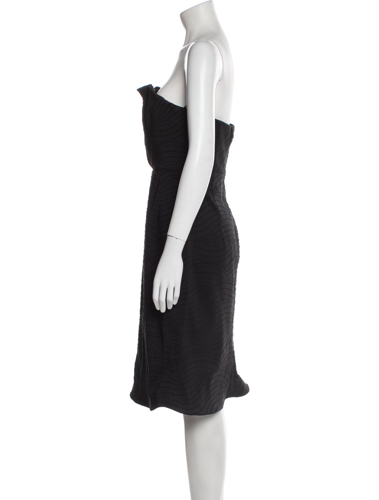 Giorgio Armani Strapless Mini Dress