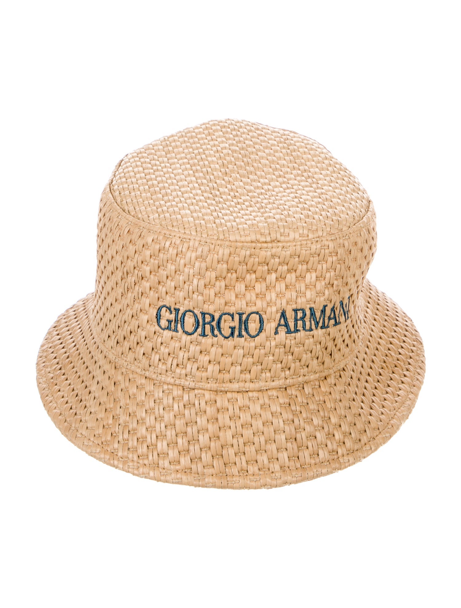 Giorgio Armani Raffia bucket hat