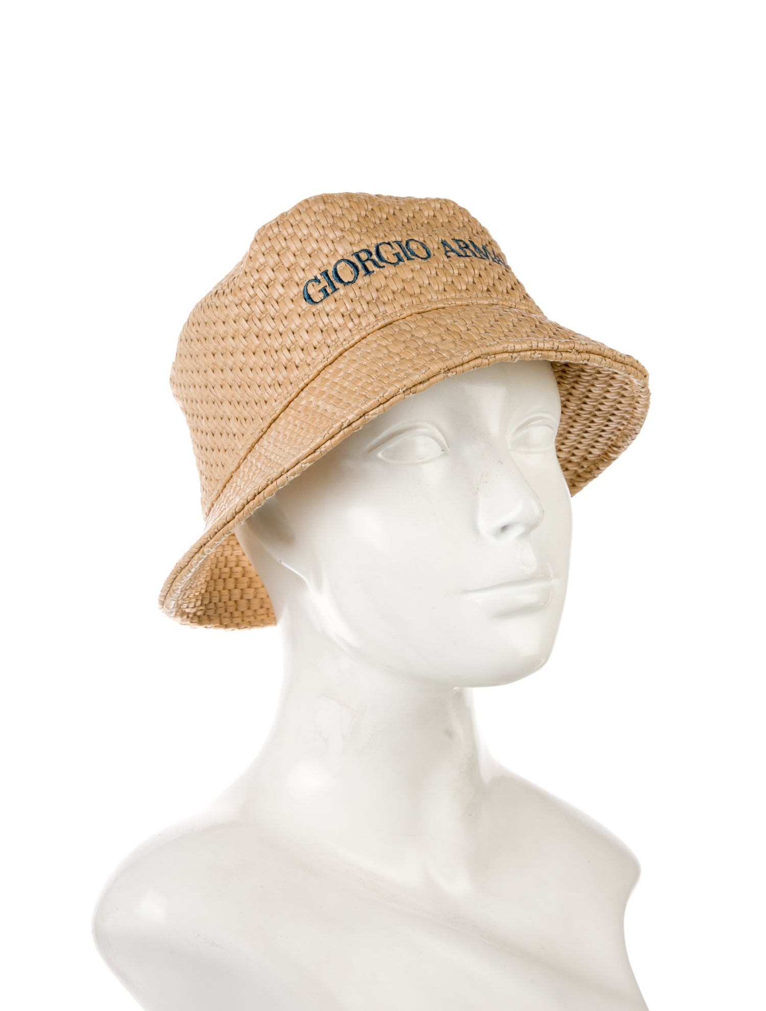 Giorgio Armani Raffia bucket hat