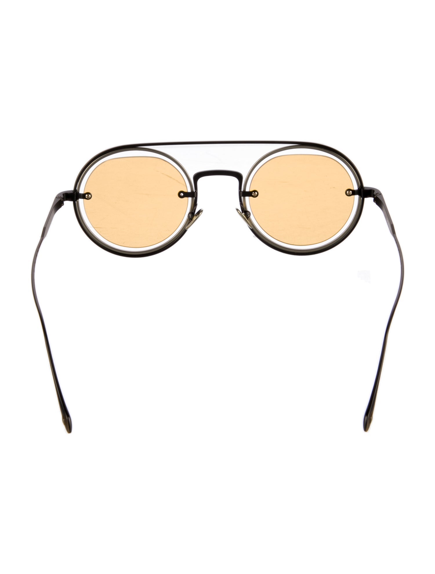 Giorgio Armani Round Tinted Sunglasses