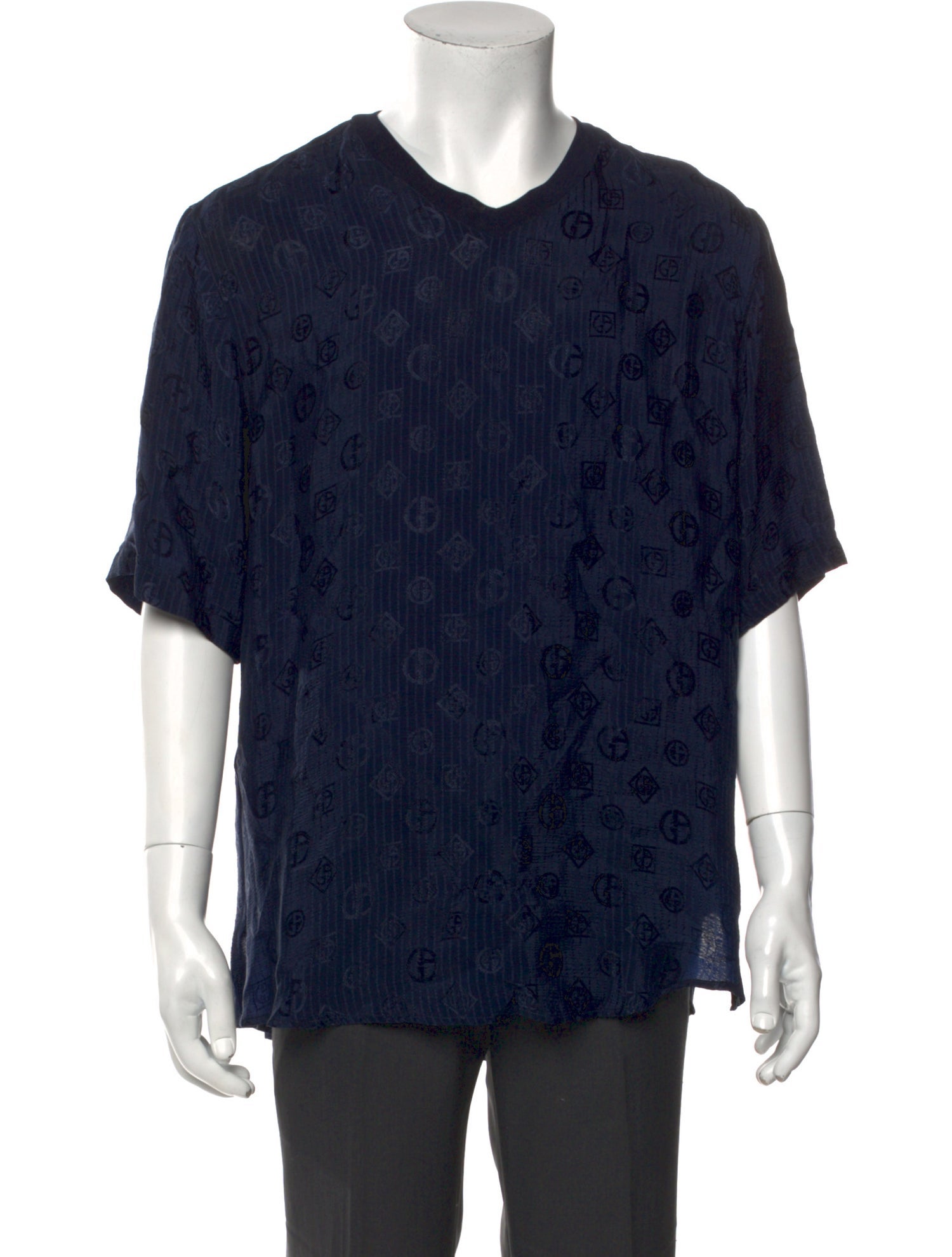 Giorgio Armani Crew Neck Short Sleeve T-Shirt