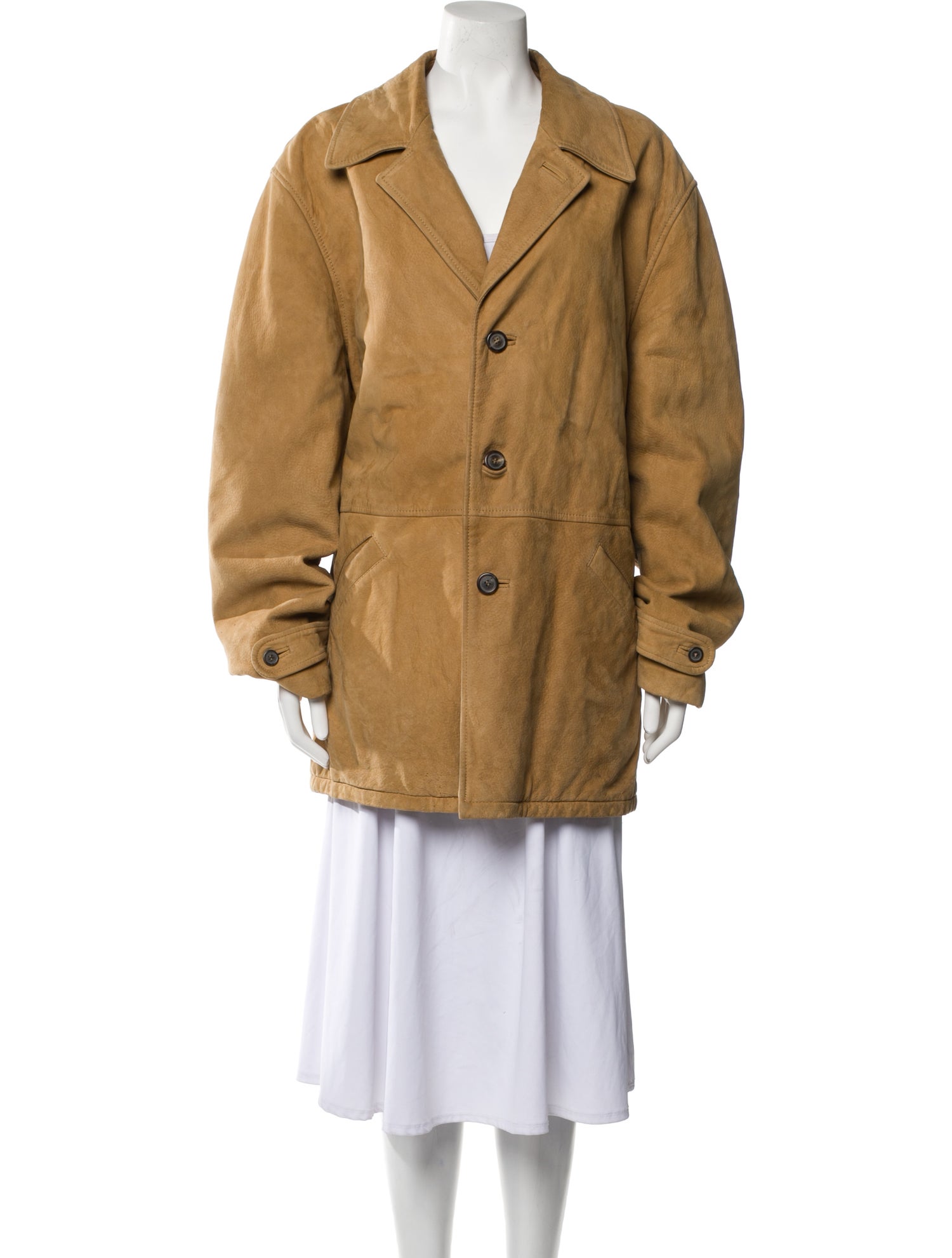 Giorgio Armani Lambskin Coat