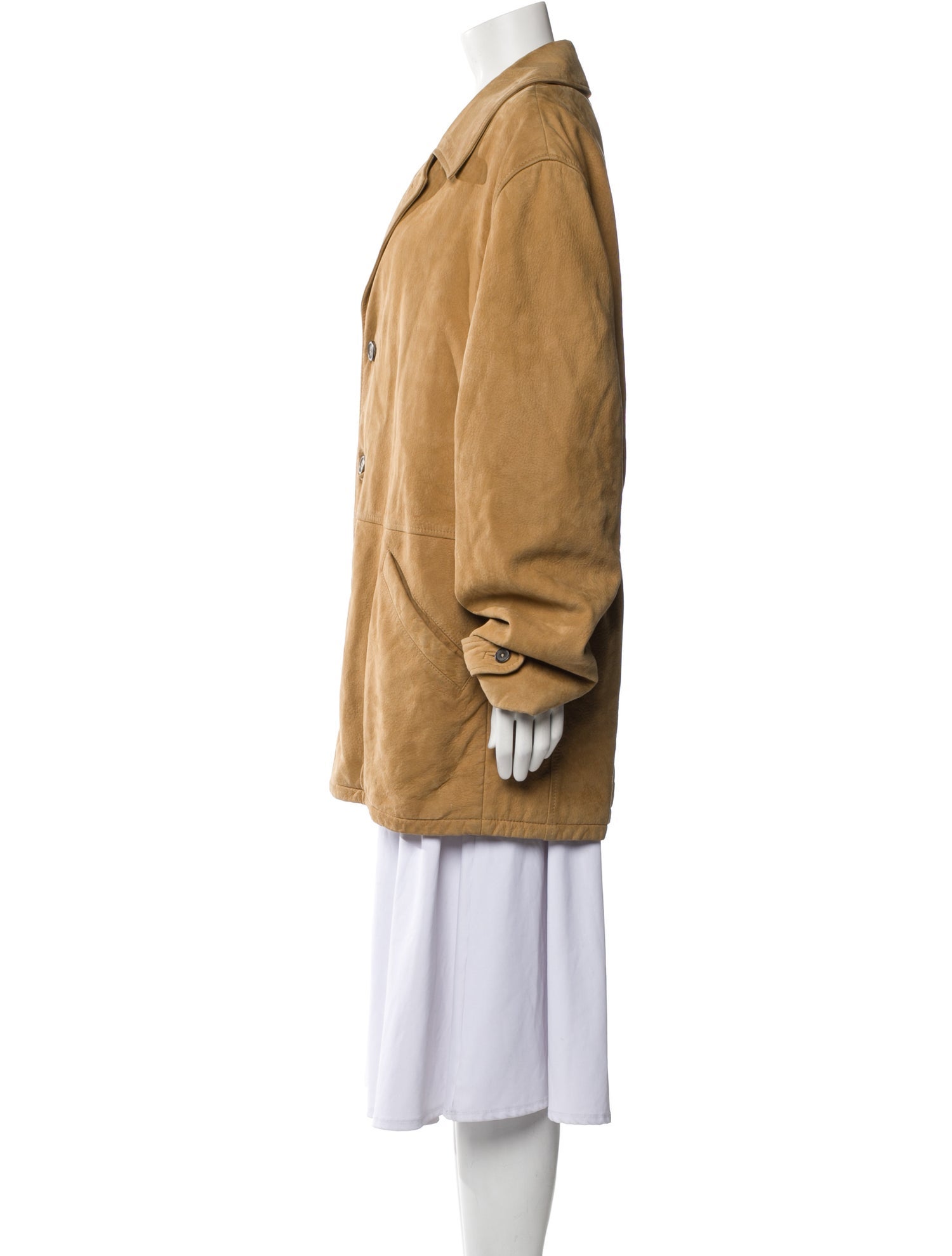 Giorgio Armani Lambskin Coat