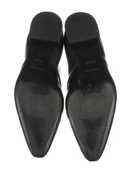 Giorgio Armani Leather Crystal Embellishments Oxfords