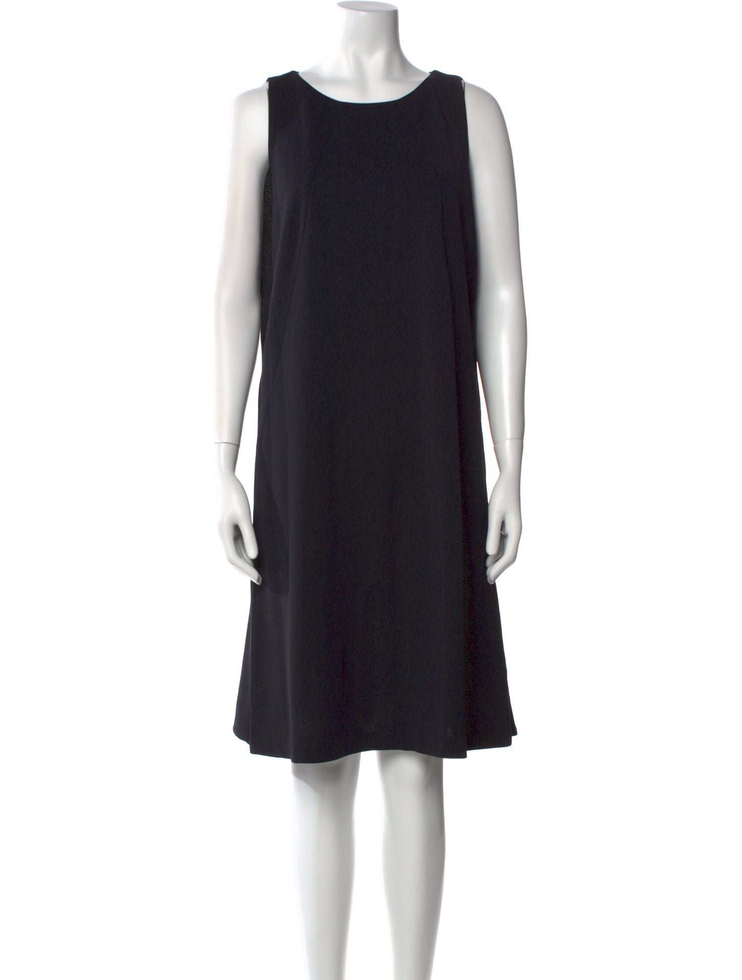 Giorgio Armani Virgin Wool Knee-Length Dress