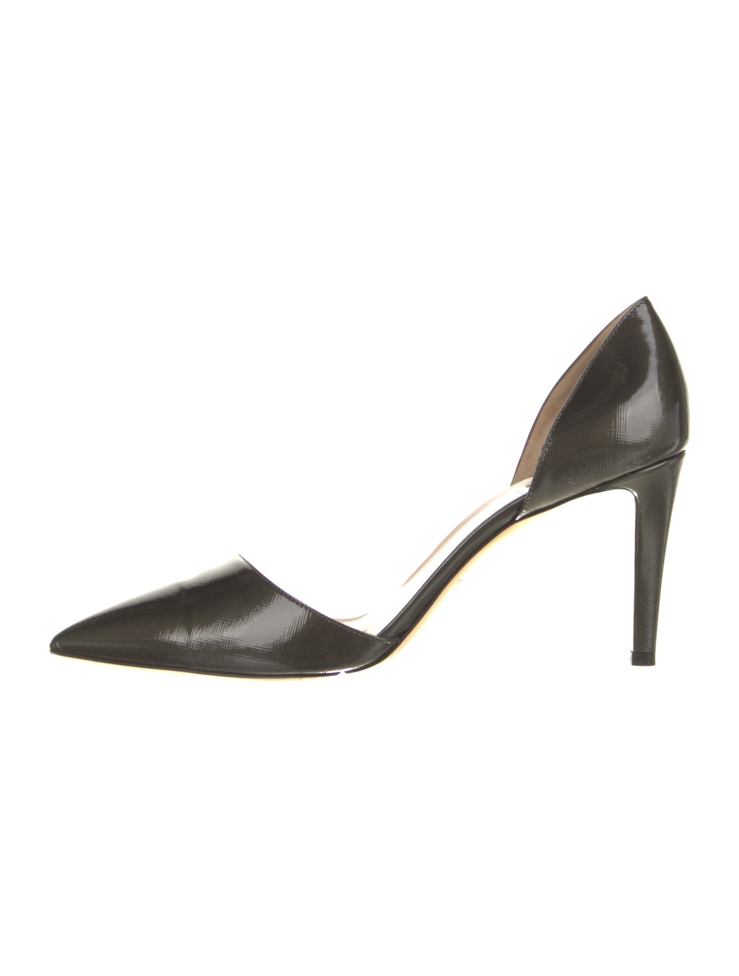 Giorgio Armani Patent Leather D'Orsay Pumps