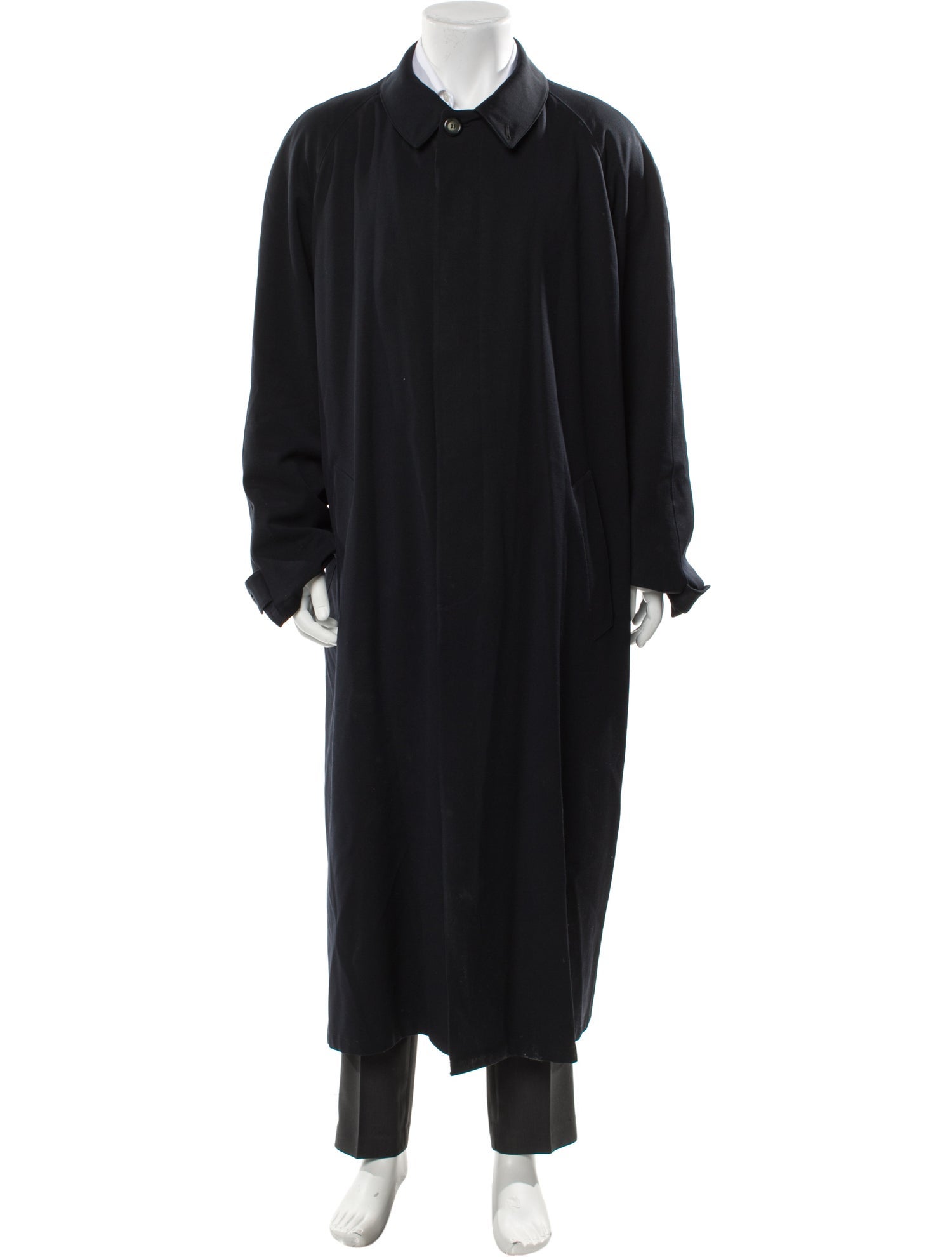 Giorgio Armani Wool Trench Coat