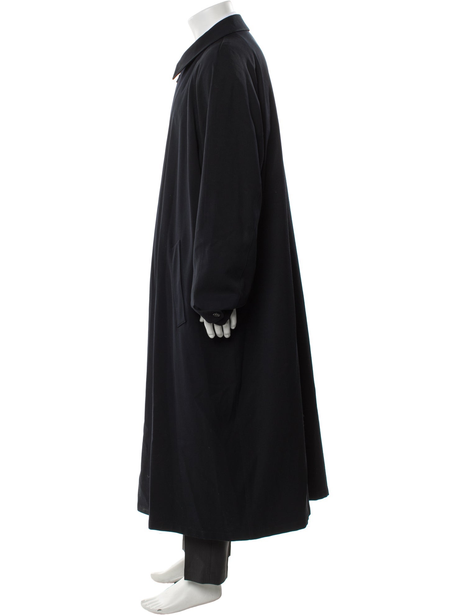 Giorgio Armani Wool Trench Coat