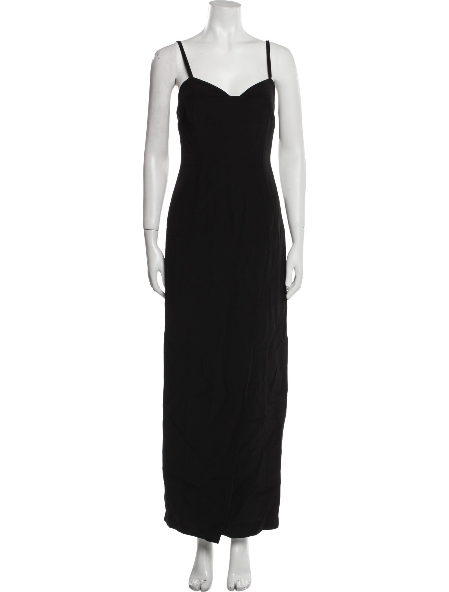 Giorgio Armani V-Neck Long Dress