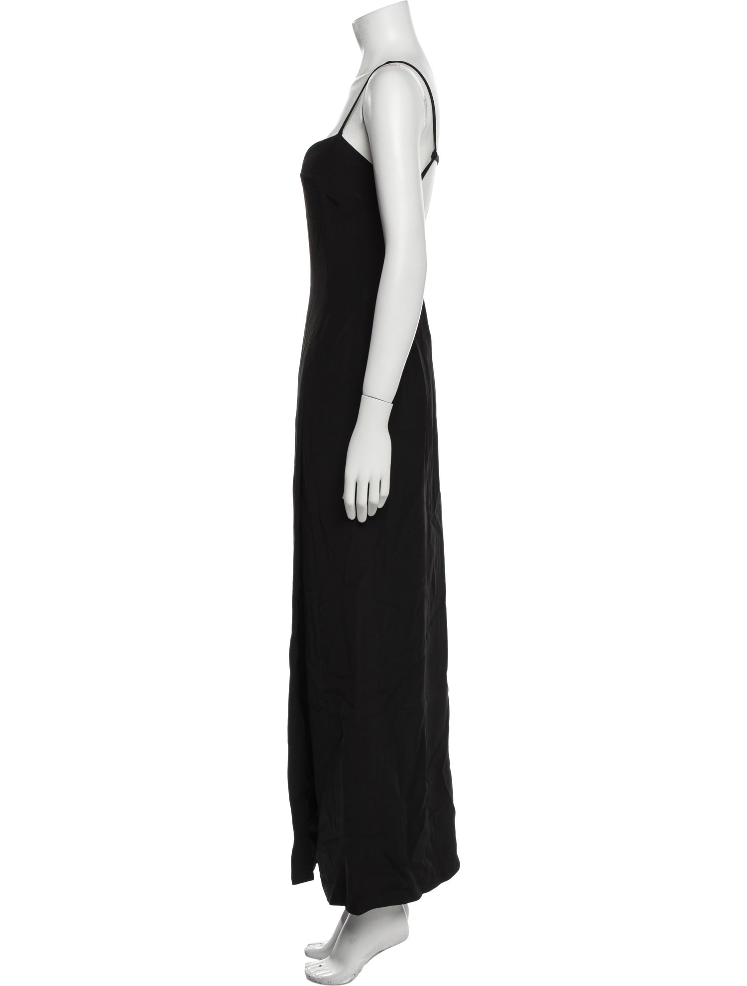 Giorgio Armani V-Neck Long Dress