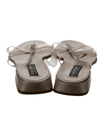Giorgio Armani PVC Slides