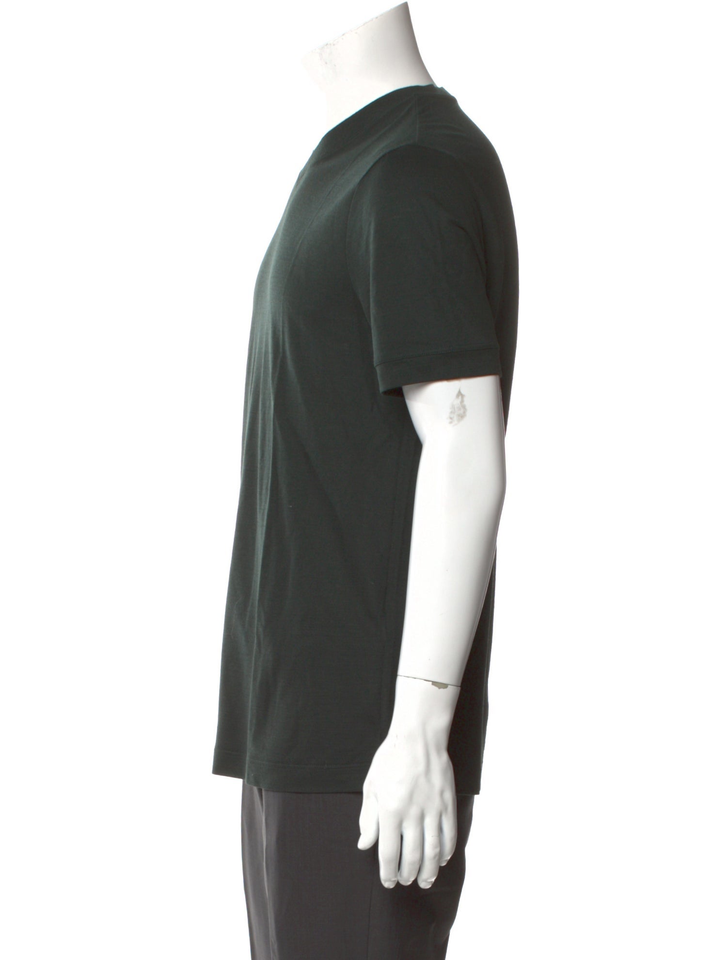 Giorgio Armani Virgin Wool V-Neck T-Shirt