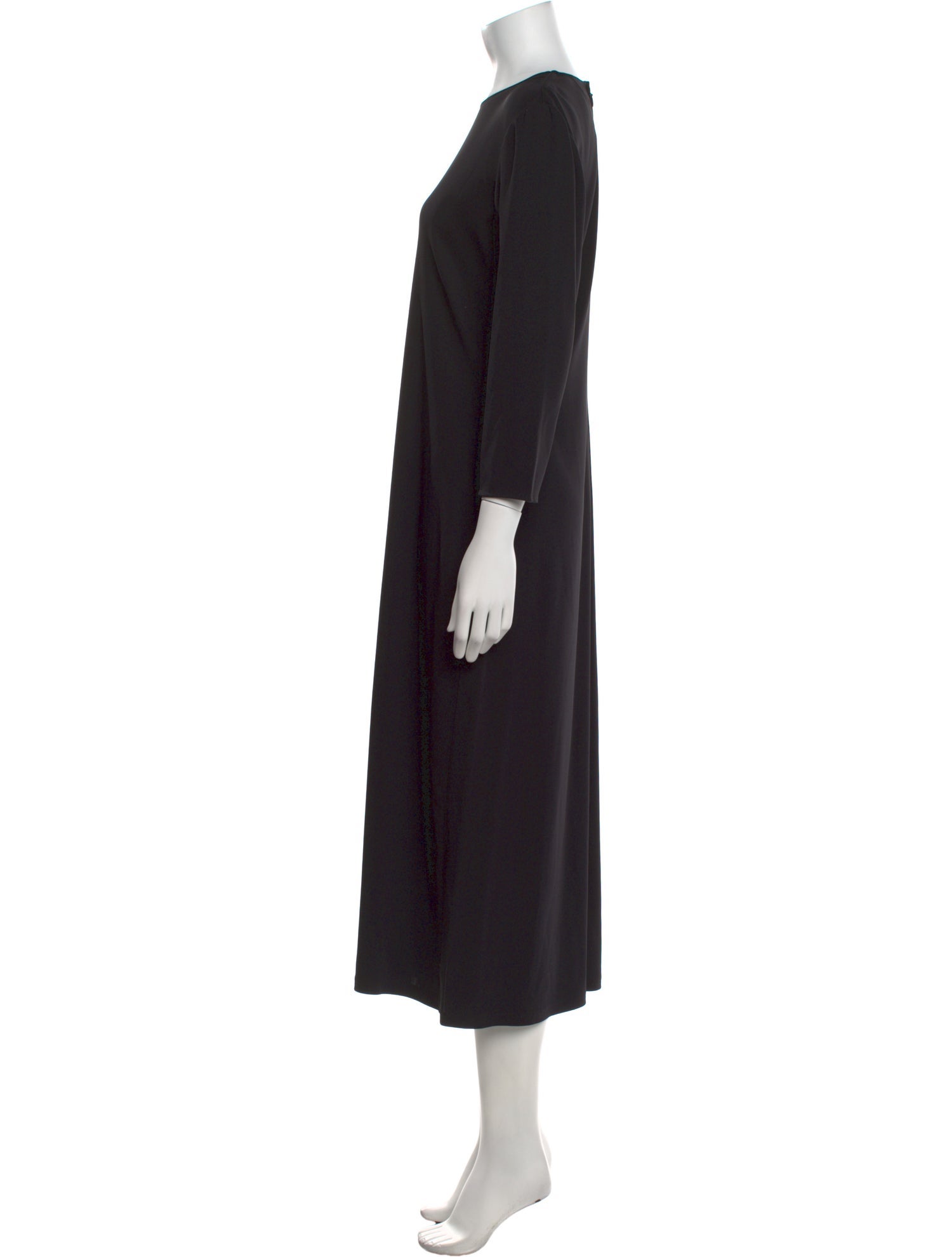 Giorgio Armani Crew Neck Midi Length Dress