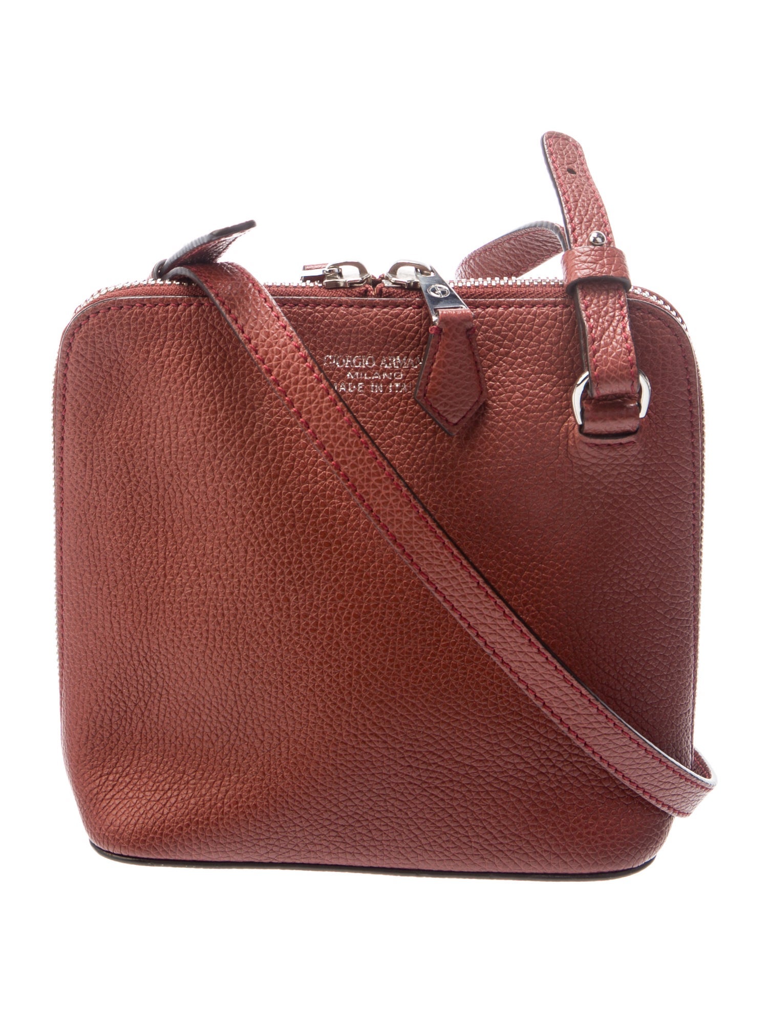 Giorgio Armani Leather Shoulder Bag