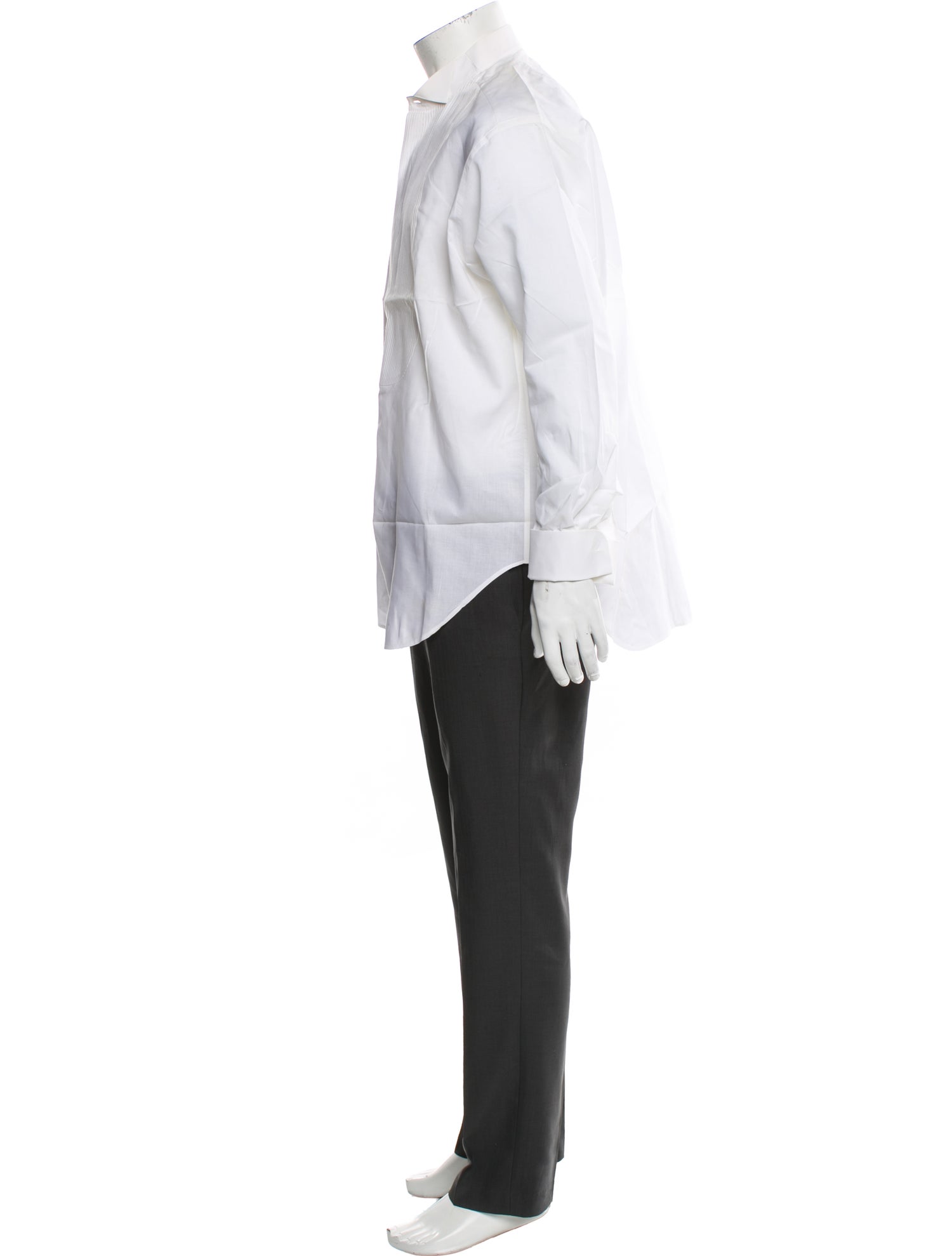 Giorgio Armani Long Sleeve Tuxedo Shirt
