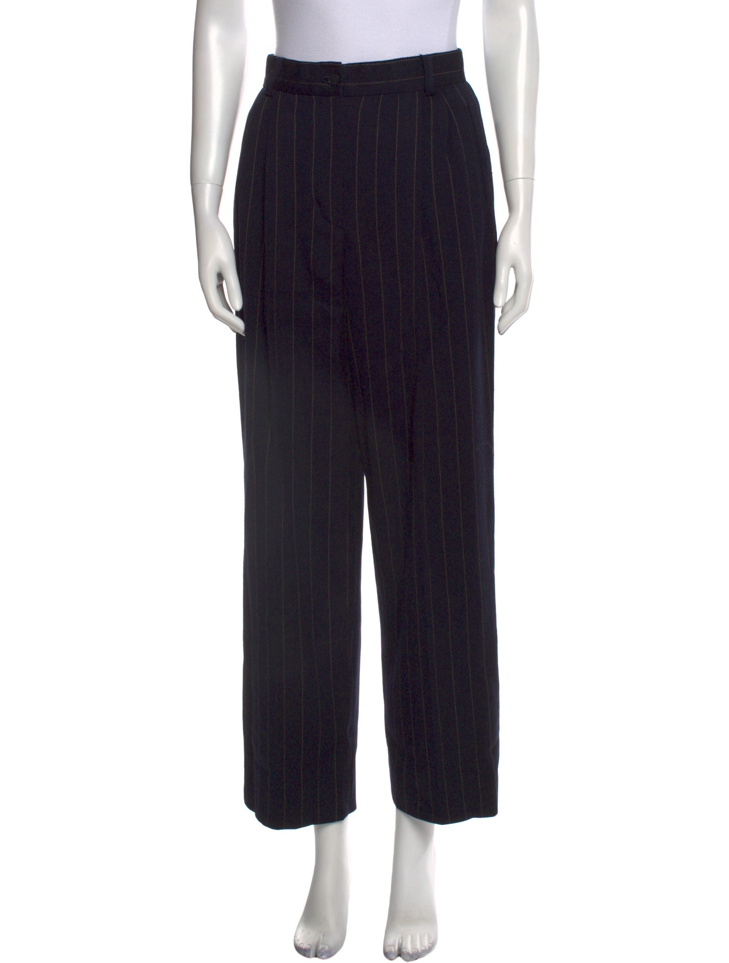 Giorgio Armani Wool Wide Leg Pants