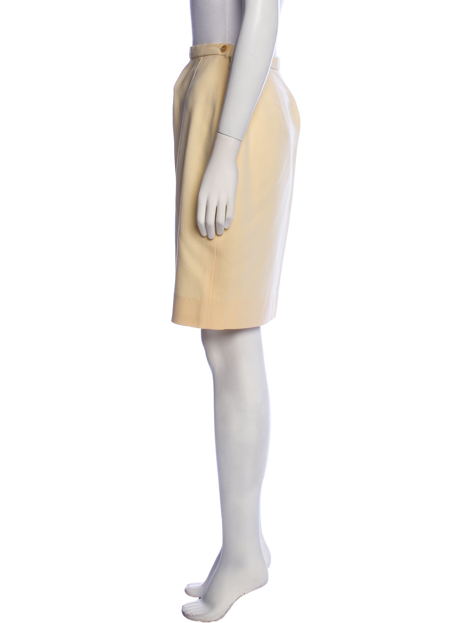 Jil Sander Wool Knee-Length Skirt - Neutrals Skirts