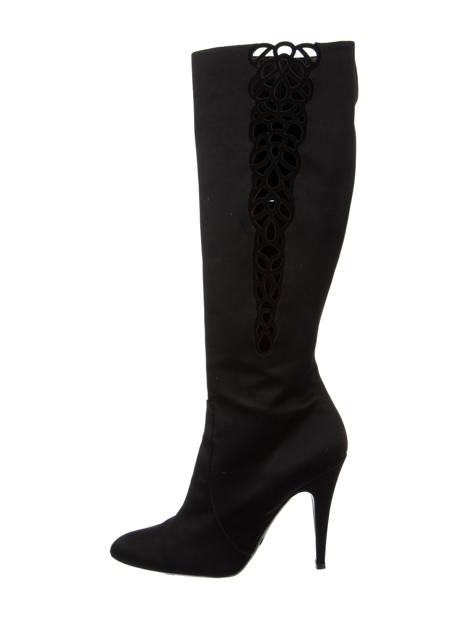 Giorgio Armani Satin Boots