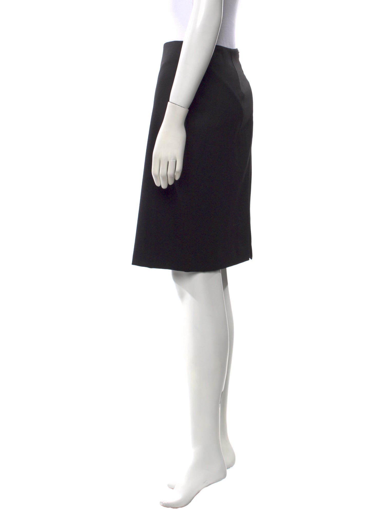 Giorgio Armani Virgin Wool Knee-Length Skirt