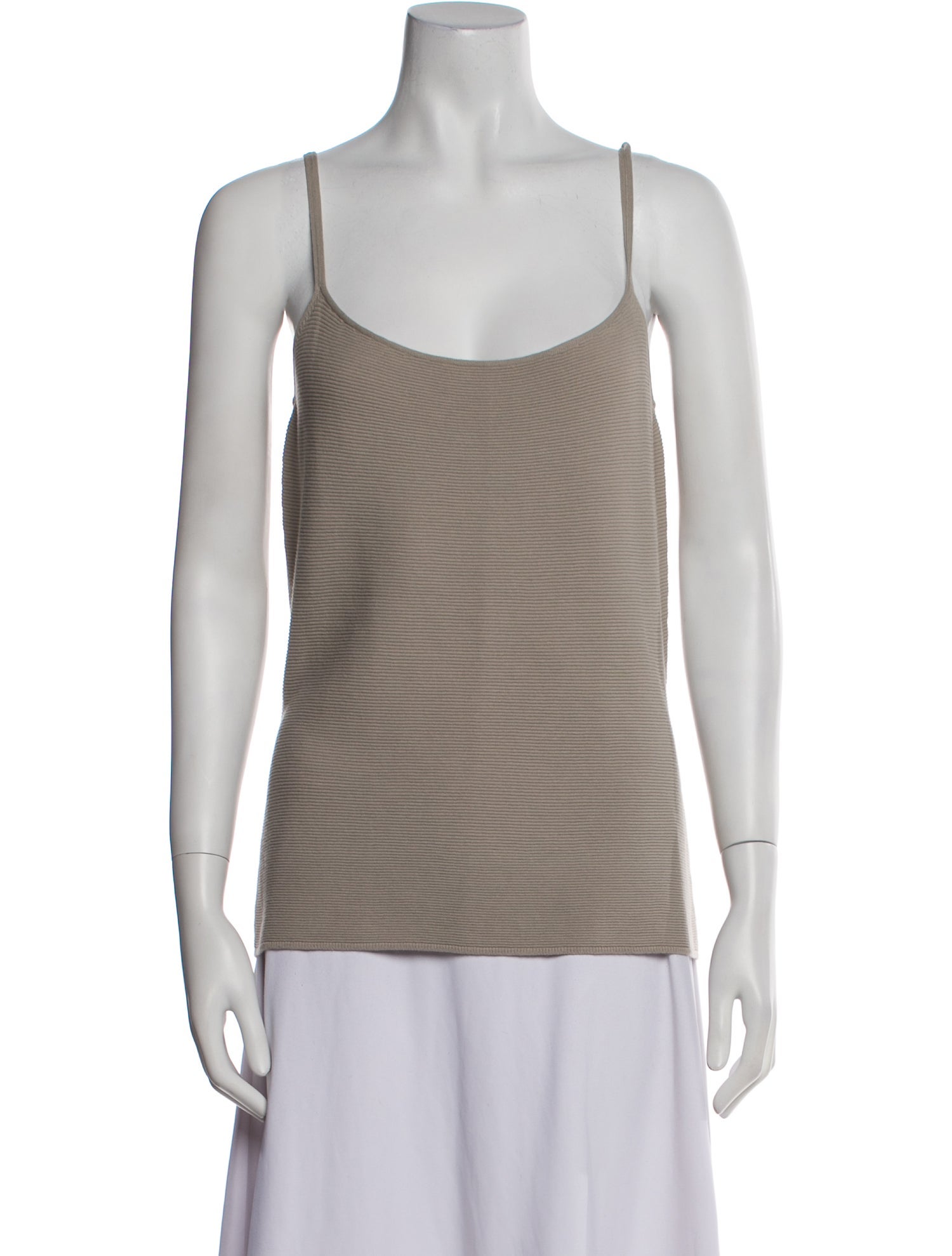 Giorgio Armani Square Neckline Sleeveless Top w/ Tags