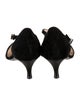 Giorgio Armani Suede D'Orsay Pumps