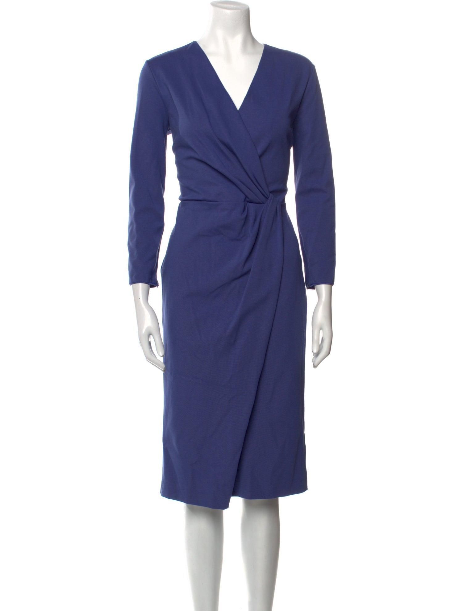 Giorgio Armani V-Neck Midi Length Dress w/ Tags