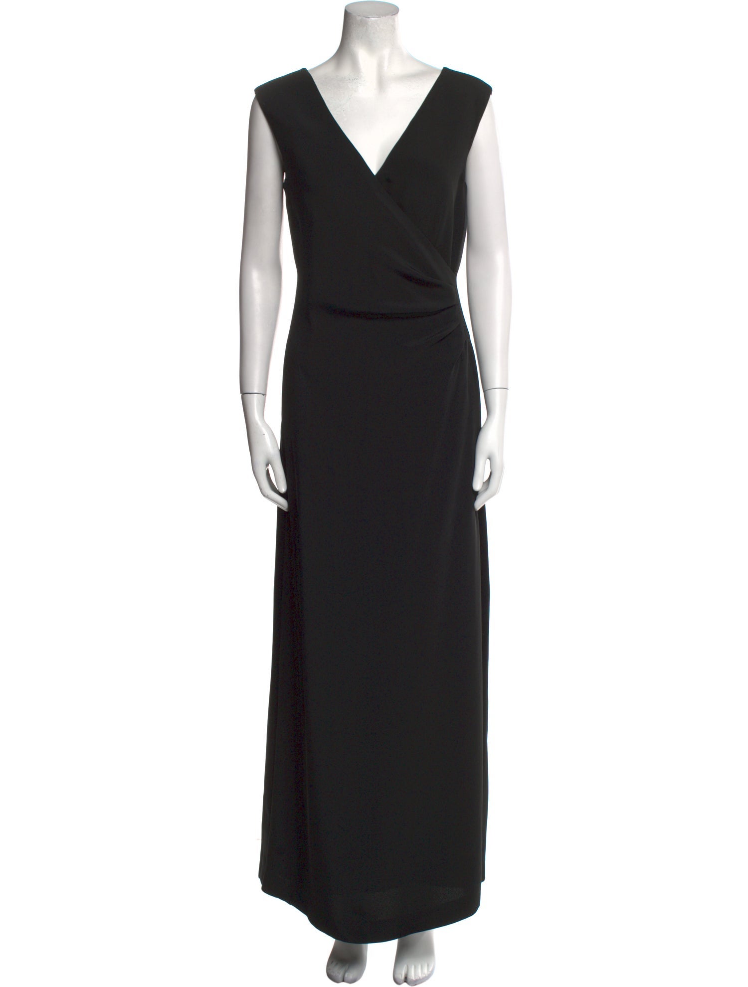 Giorgio Armani V-Neck Long Dress