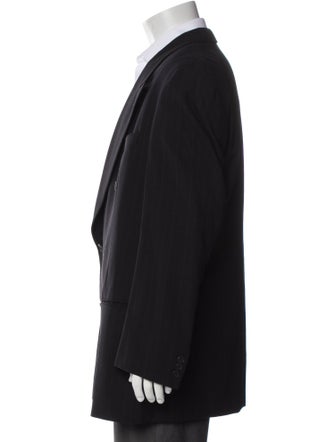 Giorgio Armani Virgin Wool Peacoat