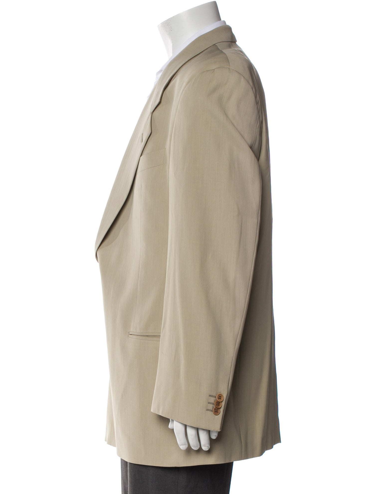 Giorgio Armani Virgin Wool Overcoat