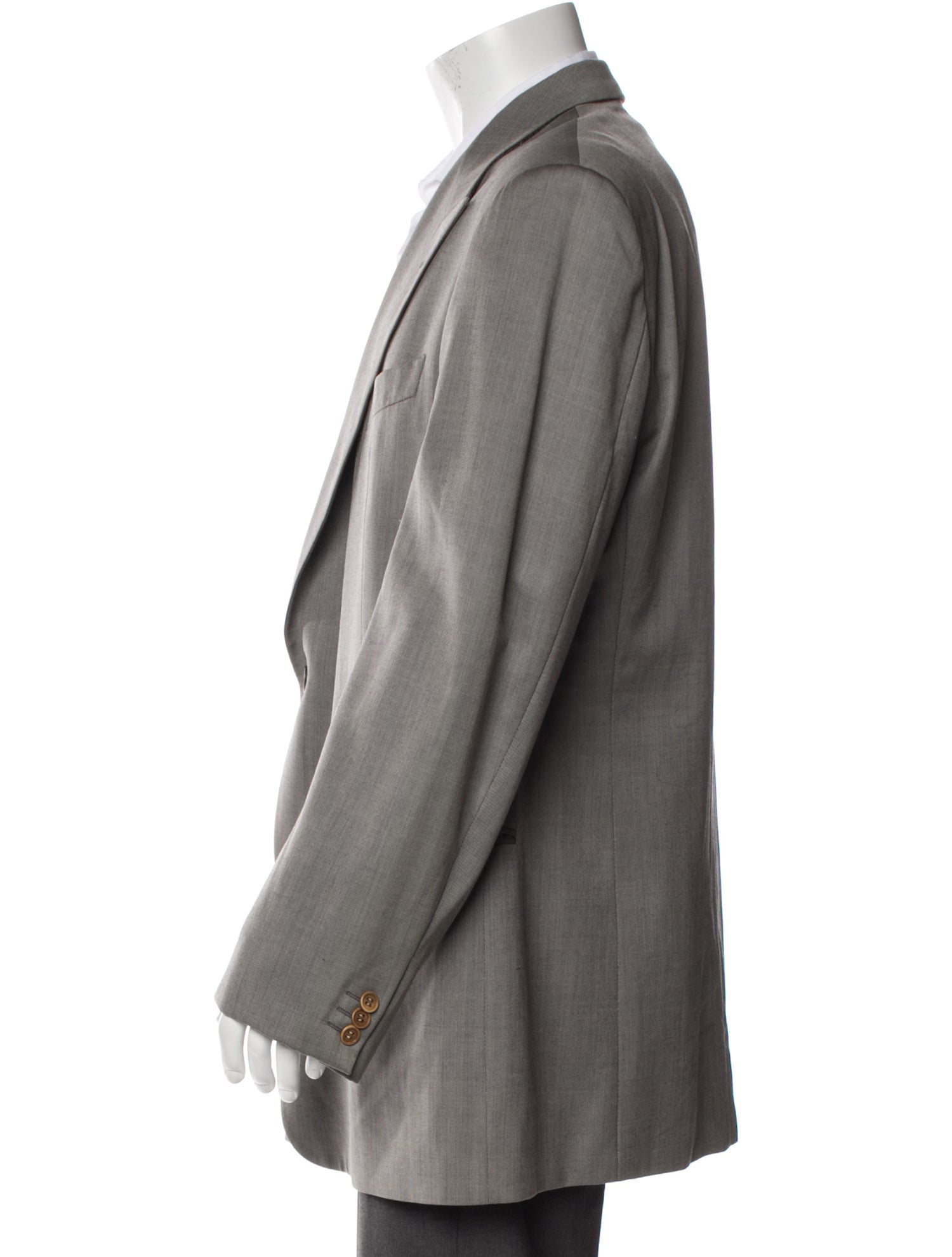 Giorgio Armani Virgin Wool Overcoat