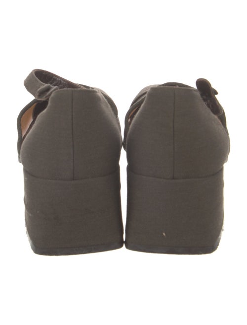 Giorgio Armani Canvas D'Orsay Pumps