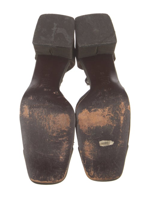 Giorgio Armani Canvas D'Orsay Pumps