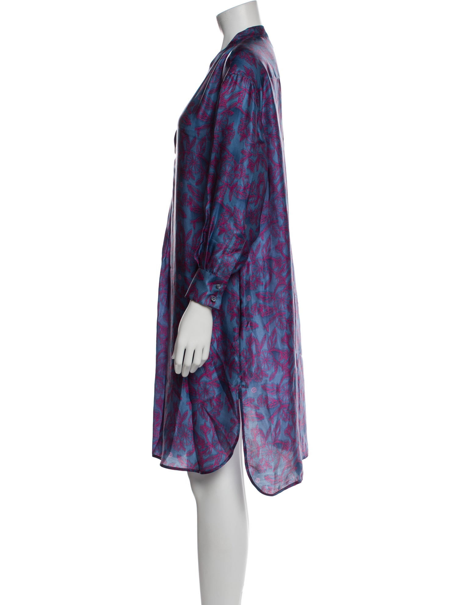 Giorgio Armani Silk Knee-Length Dress