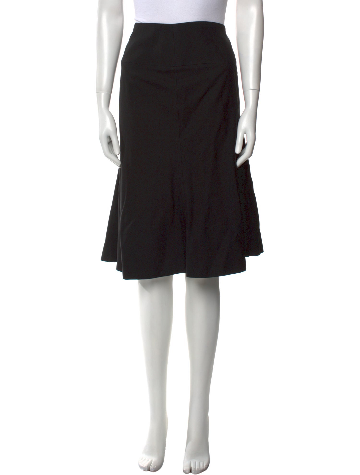 Giorgio Armani Linen Knee-Length Skirt
