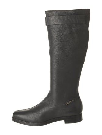 Giorgio Armani Leather Riding Boots