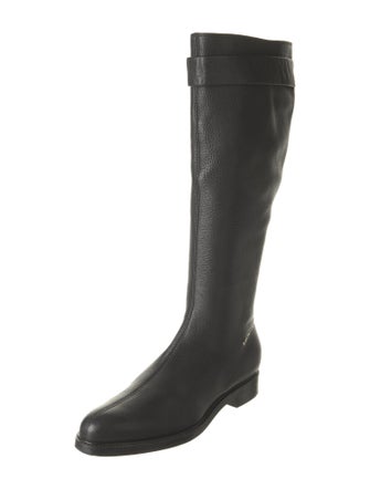 Giorgio Armani Leather Riding Boots