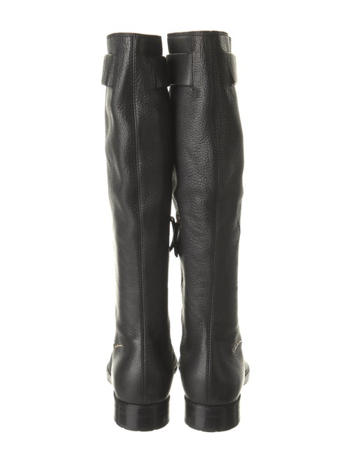 Giorgio Armani Leather Riding Boots