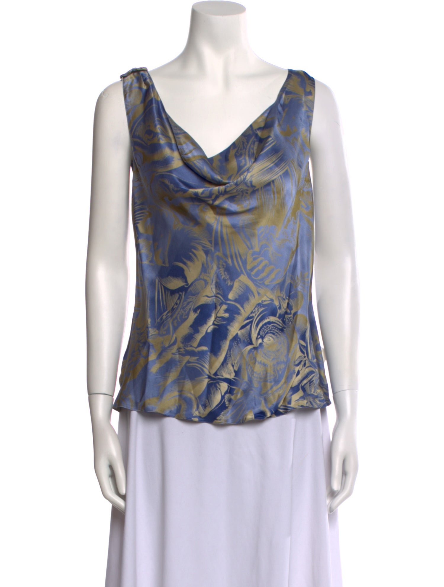 Giorgio Armani Silk Printed Top