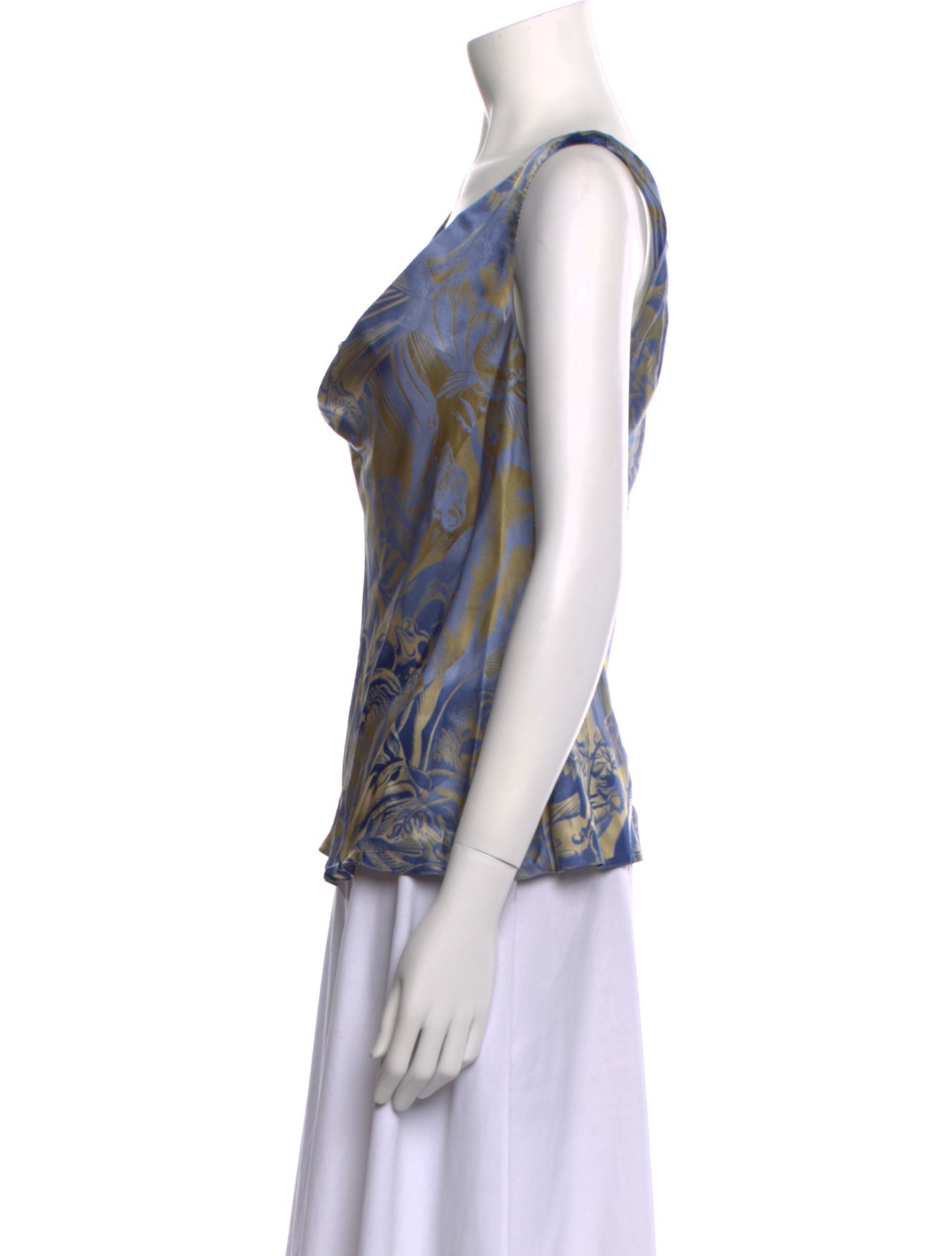 Giorgio Armani Silk Printed Top