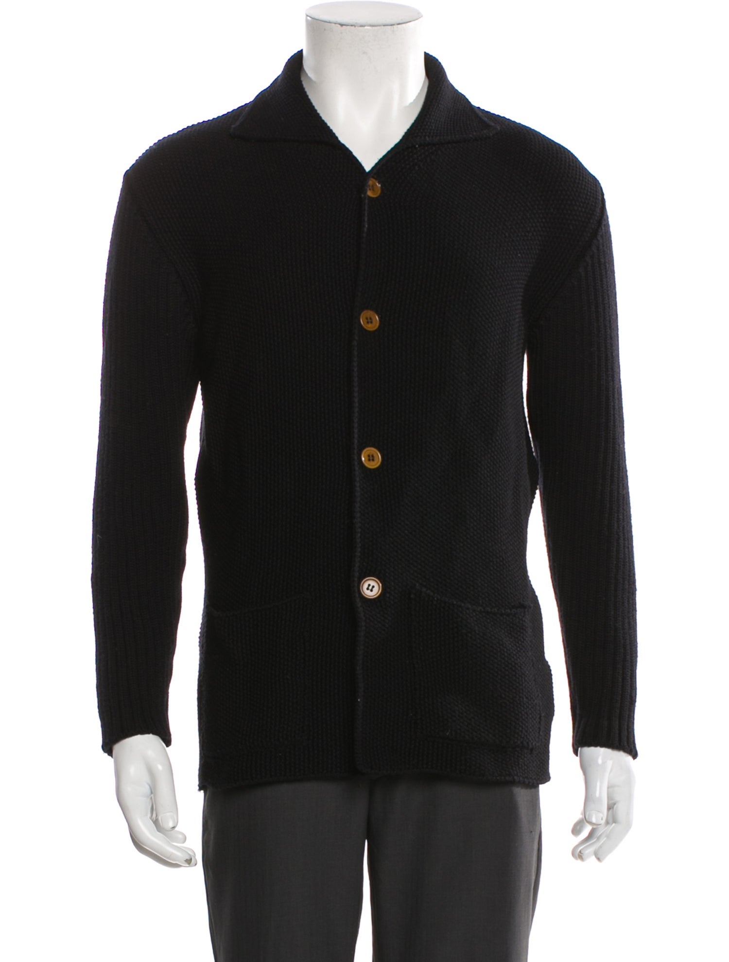 Giorgio Armani Wool V-Neck Cardigan