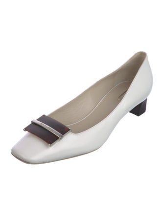 Giorgio Armani Leather Mules