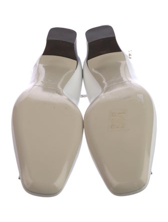 Giorgio Armani Leather Mules