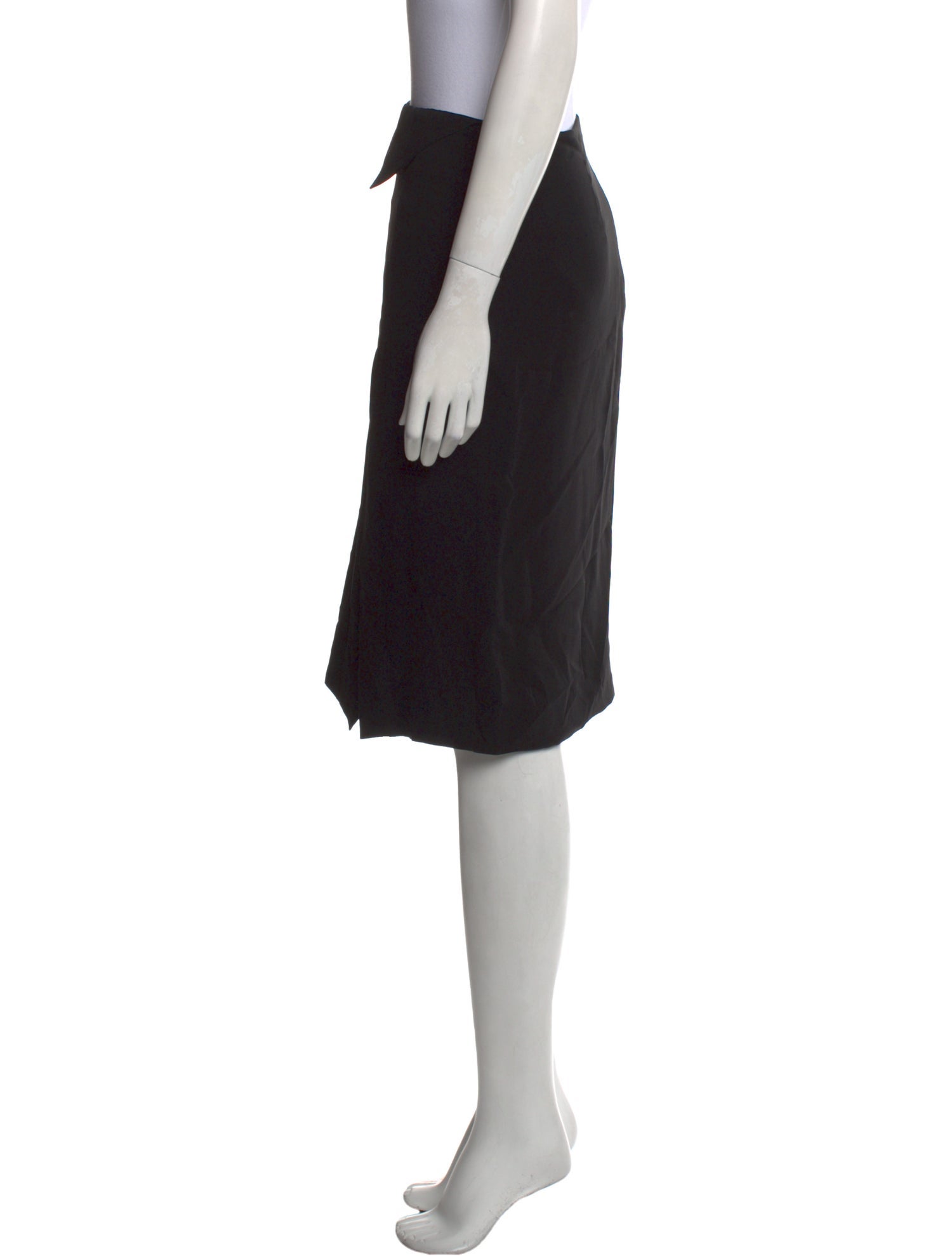 Giorgio Armani Silk Knee-Length Skirt