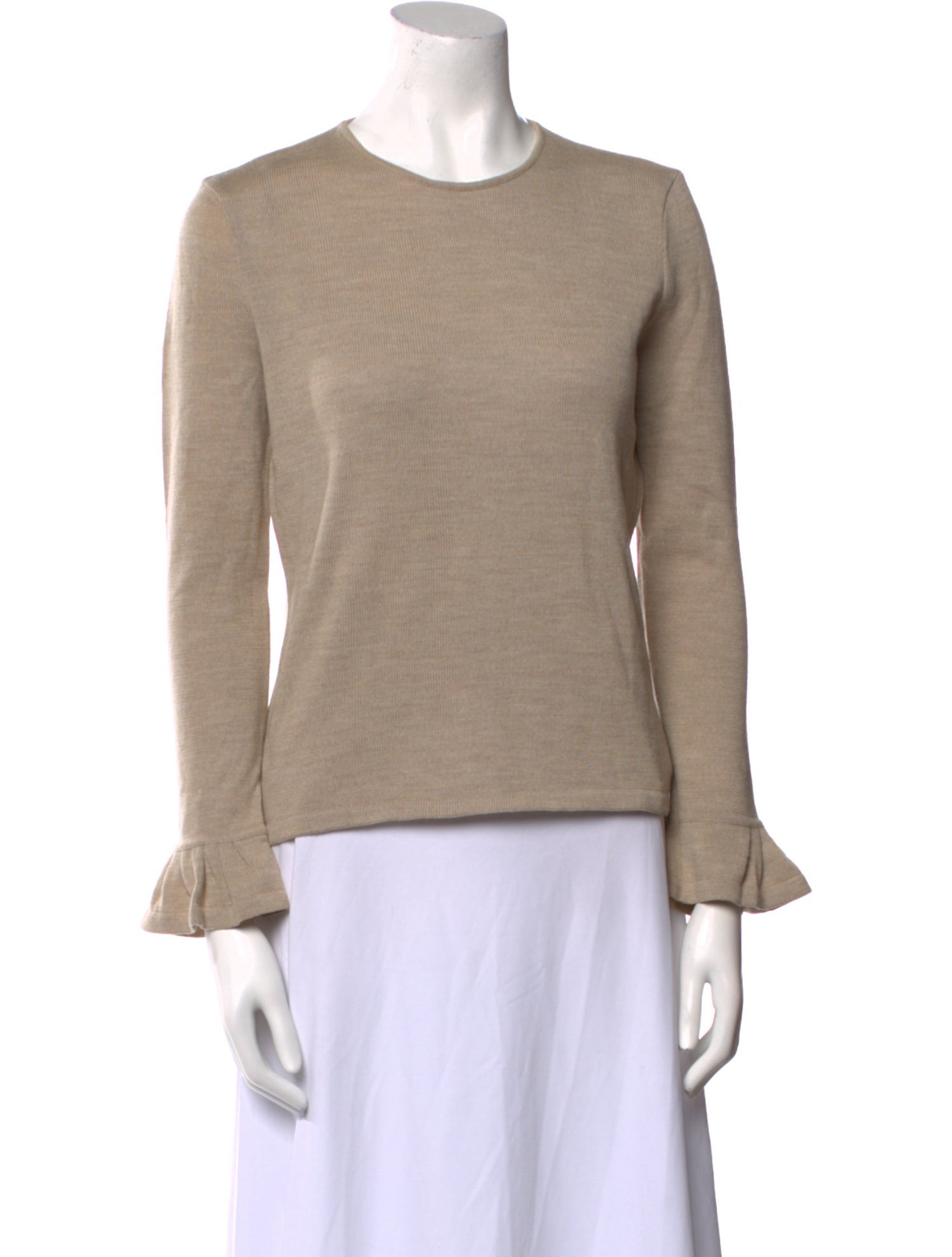 Giorgio Armani Wool Crew Neck Sweater