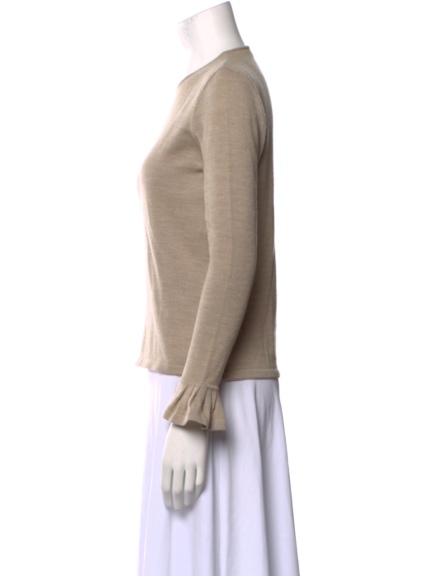 Giorgio Armani Wool Crew Neck Sweater